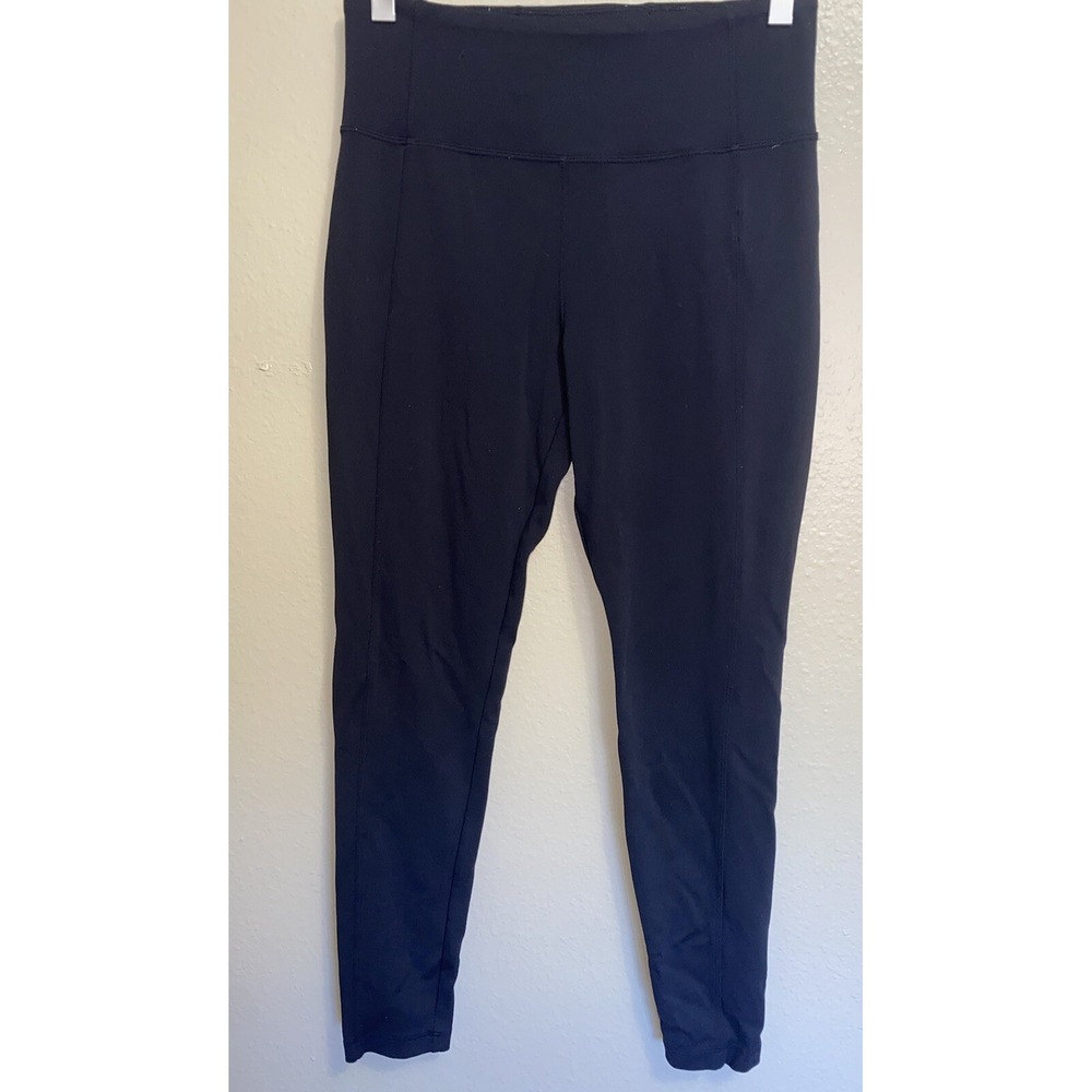 Athleta Delancey Street Tight Women's Size Small Black Sculptek Zip Pockets